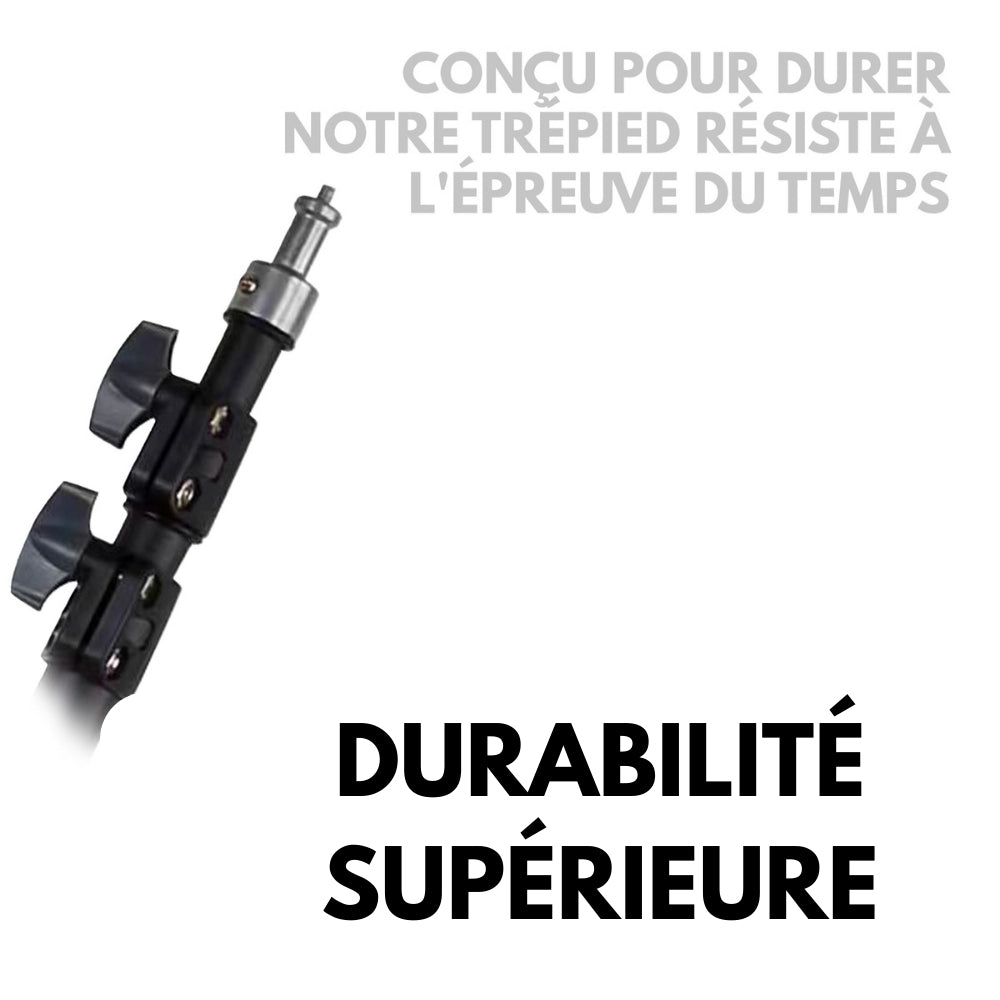 TRÉPIED POUR VIDÉOPROJECTEUR, PORTABLE PLIABLE AJUSTABLE EN HAUTEUR