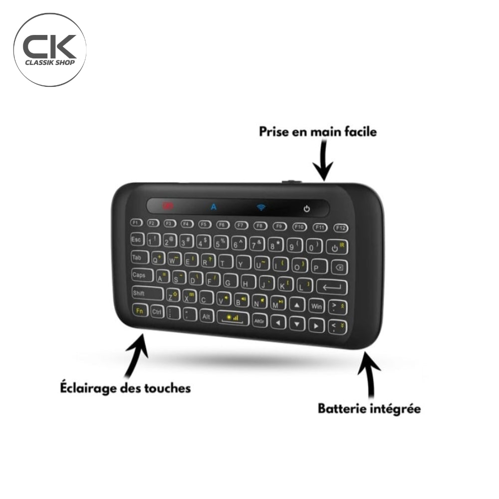 Pack CLASSIK Mini – Vidéoprojecteur FHD + Enceintes & Clavier Bluetooth