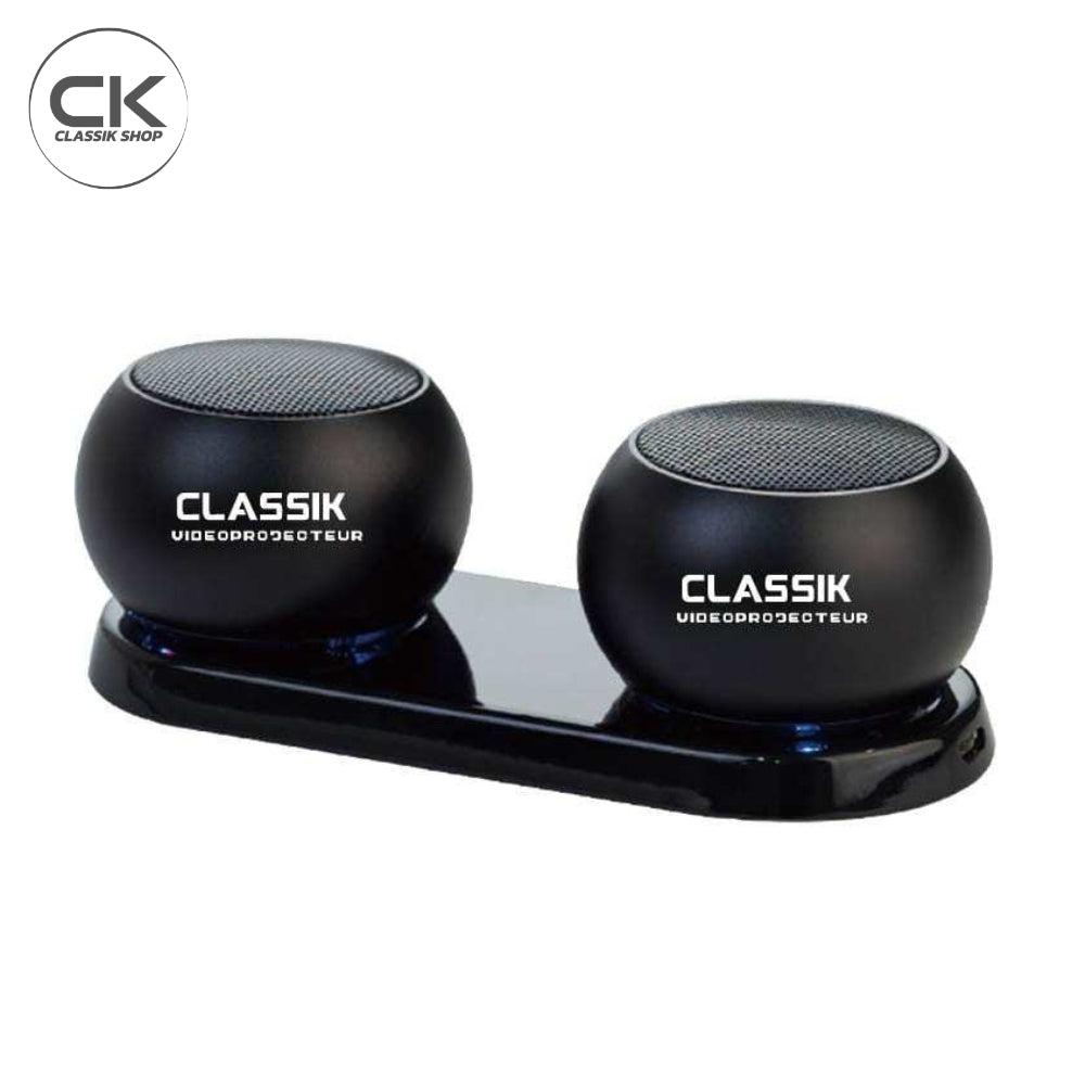 Pack CLASSIK Mini – Vidéoprojecteur FHD + Enceintes & Clavier Bluetooth