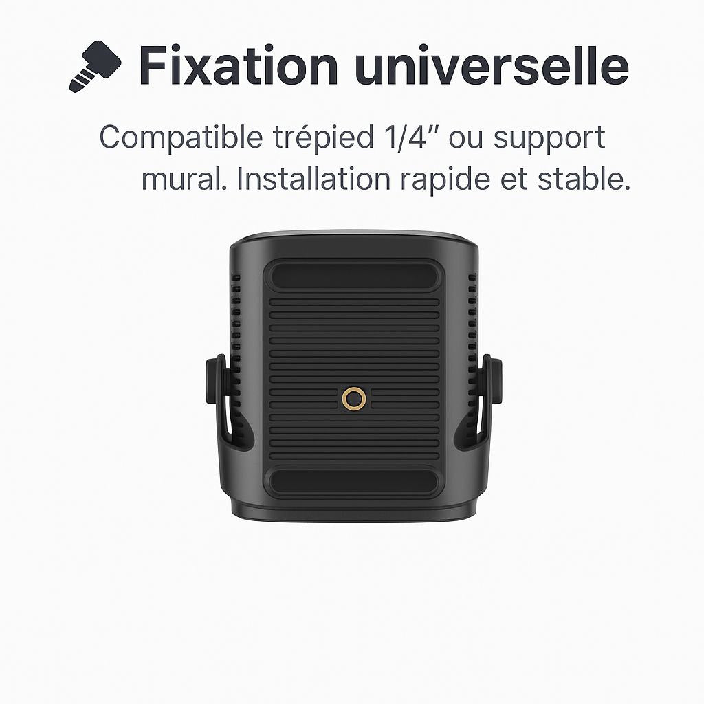 Coffret mini vidéoprojecteur CK avec enceintes compactes et clavier tactile Bluetooth