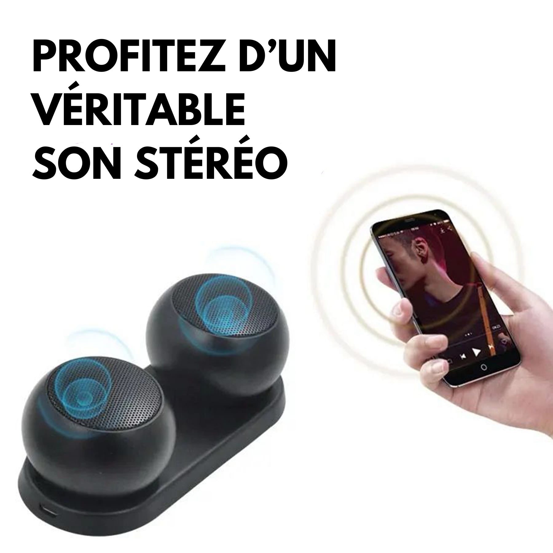 Pack CLASSIK Mini – Vidéoprojecteur FHD + Enceintes & Clavier Bluetooth